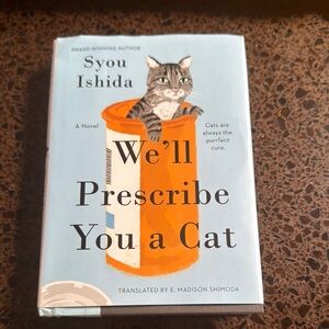 'We'll Prescribe You a Cat' Novel - Blue Cover